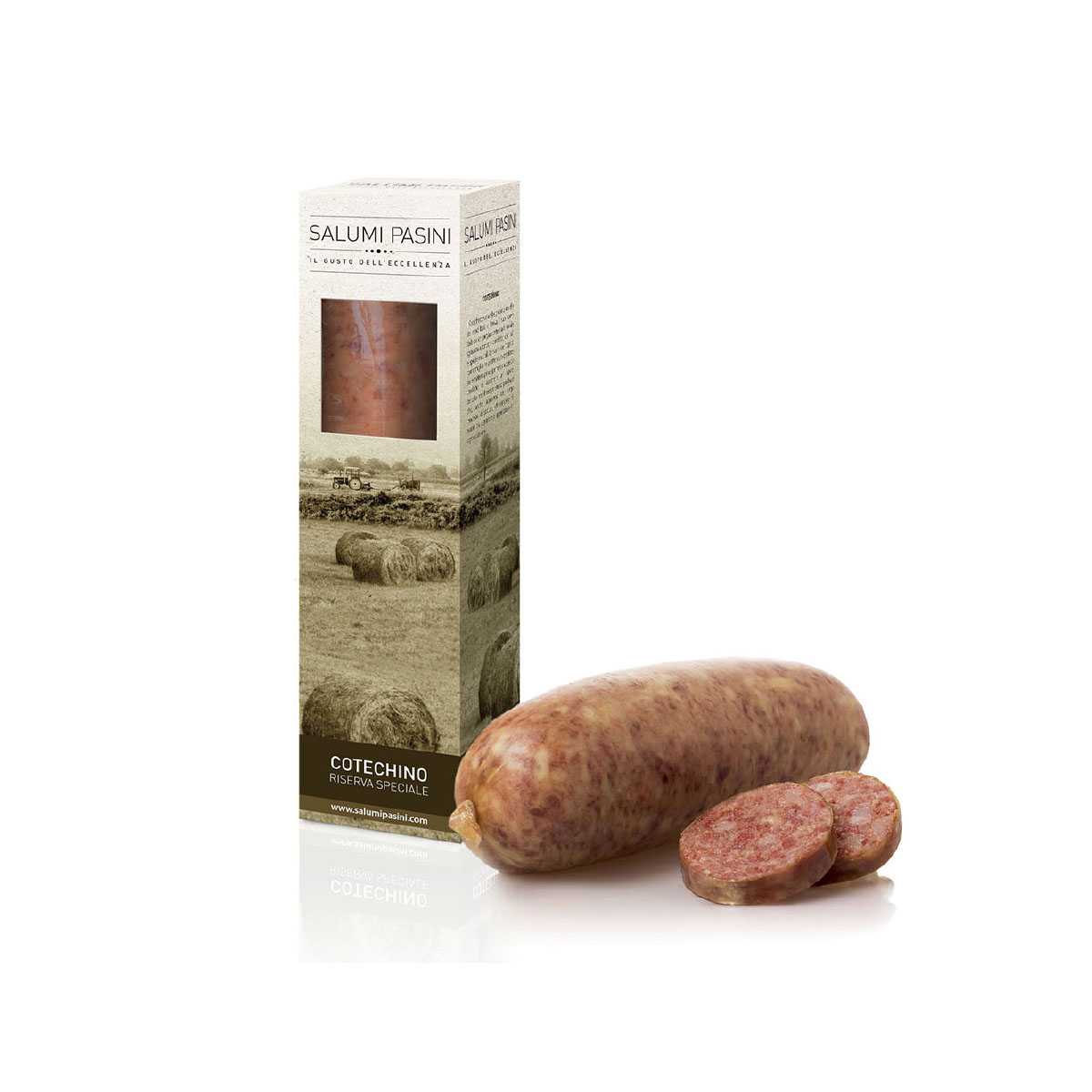FRISCHE COTECHINO-WURST FERTIG ZUM KOCHEN