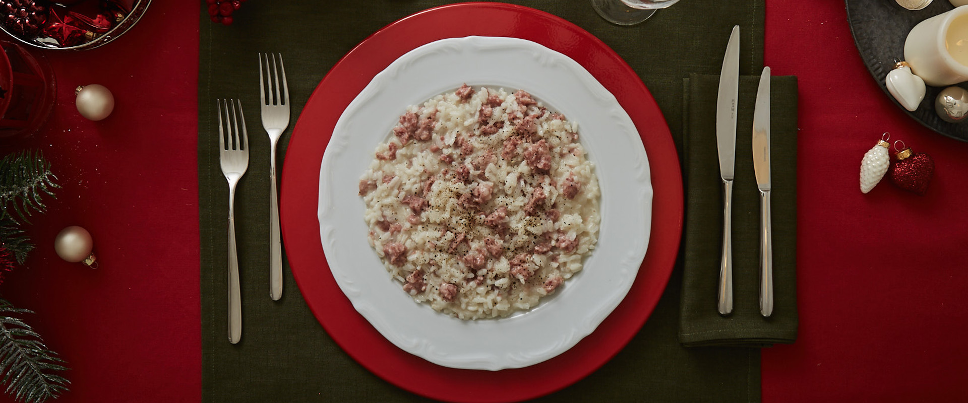 Risotto mit Cotechino