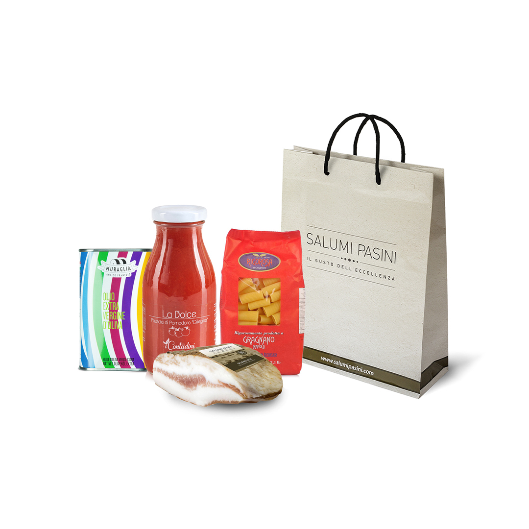 KIT RICETTA PASTA ALL’AMATRICIANA