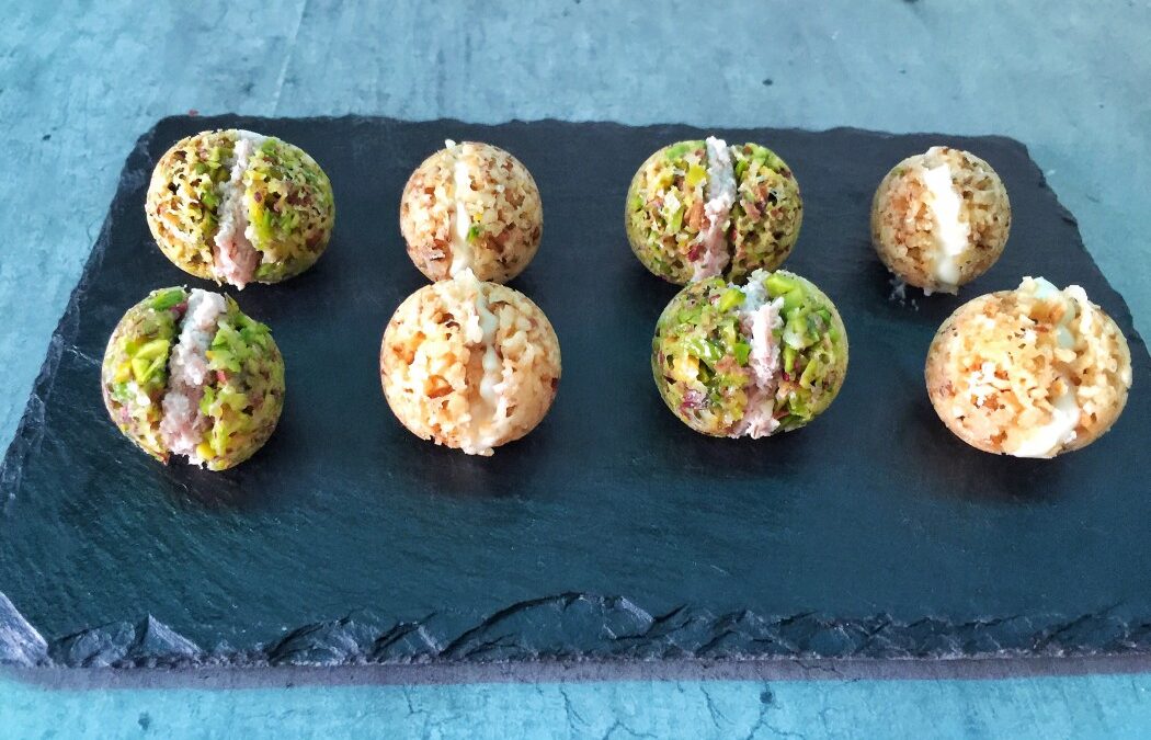 Baci di dama avec Cott jambon cuit